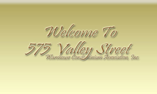 Welcome to 575 Valley Street!